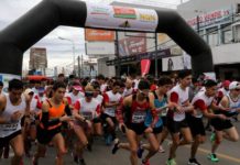 Gran Corrida de Neuquén: en medio de una multitud, Bravo por Flores