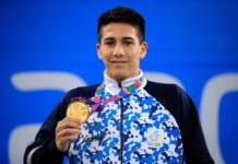 Basiloff hizo una carrera perfecta y se colgó el oro en Lima