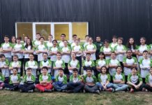 50 nadadores de Alta Barda en Bahía Blanca