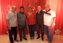 Una noche bien Roja, con tango y nombre oficial: Japonés Pérez
