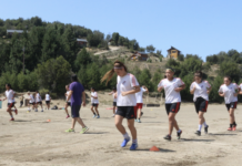 River en la cordillera neuquina, un clásico 2020
