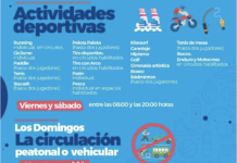 Actividades deportivas viernes y sábado; y gimnasios otra vez cerrados