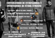 Referentes del fútbol femenino se prenden en el Conversatorio