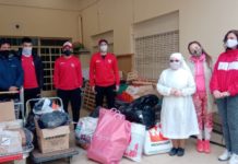 Independiente: recolección y primera entrega de las donaciones