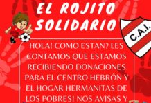 La movida solidaria del Rojo