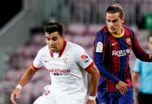 Acuña: 90 minutos, empate en el Camp Nou y viaje a Argentina