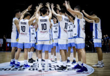 El básquet, un homenaje de 10 y 1 minuto relatado por Oberto