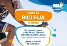 Clases de bici fija en el Sandra Canale