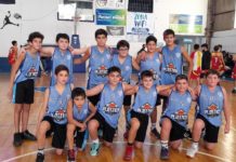 Muchos gritos visitantes en el básquet formativo
