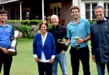 Arozena y Zavala llevaron al Comahue GC a la conquista del torneo Aníbal Vigil