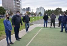 Se inauguró el área deportiva en el Parque Jaime de Nevares