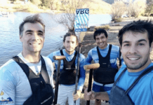 Patagonia Rafting subió al podio en el arranque del Mundial