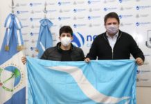 Esta bandera se va para Tokio