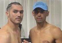 El Rayo, Tintín y la misma promesa: “Lo noqueo en el cuarto”