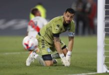 Arias, seis meses afuera por la lesión en la rodilla izquierda