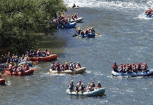 Está en marcha el octavo Encuentro Nacional de rafting inclusivo en Aluminé