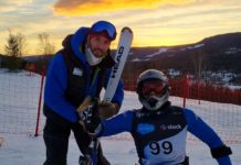 Plantey, octavo en la súper combinada