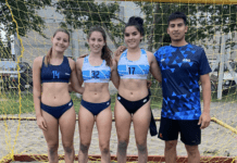 Medina, Lava y Herrera Fuhr, tres neuquinas en la selección juvenil de beach