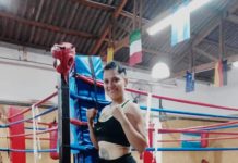 La Vikinga lustra su cinto Patagonia Rebelde y maquina la revancha