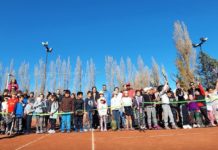Las escuelas de tenis, en velocidad real y sobre polvo de ladrillo
