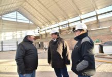 Gaido recorrió el SAF de San Lorenzo y anunció la inauguración para agosto
