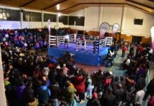 Aluminé tuvo su gran noche de box