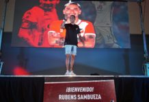 Rubens fue presentado en Deportivo Maipú