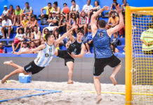 Argentina, subcampeón por duplicado en el Global Tour de beach hándbol