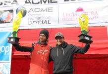 Santiago Ibáñez celebró en el Rally de Rincón