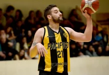 Lucas Villanueva se volvió a destacar en un Pacífico que ya piensa en Centro Español (Matías Subat - Diario Río Negro)