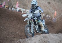 Tomás Moyano brilló en la apertura del Supercross nocturno