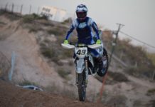 Tomás Moyano, brillante campeón del Supercross nocturno