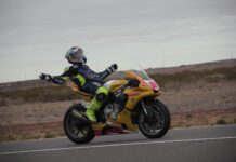 Nicolás Soto, el destacado de las motos en Centenario