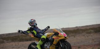 Nicolás Soto, el destacado de las motos en Centenario