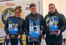 Ferrero, Martínez y Vera, los destacados del KCC en Fernández Oro