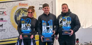 Ferrero, Martínez y Vera, los destacados del KCC en Fernández Oro
