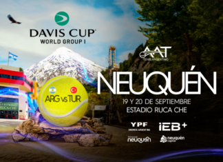 Histórico: La Copa Davis llega al Ruca Che