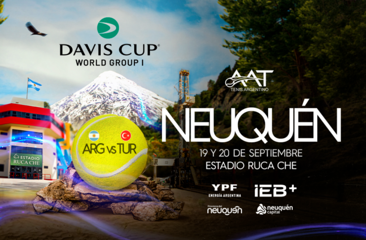 Histórico: La Copa Davis llega al Ruca Che