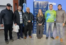 La ministra Codermatz acompañó la presentación del rally de Chos Malal