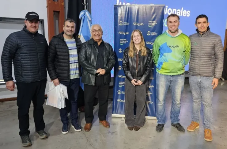 La ministra Codermatz acompañó la presentación del rally de Chos Malal