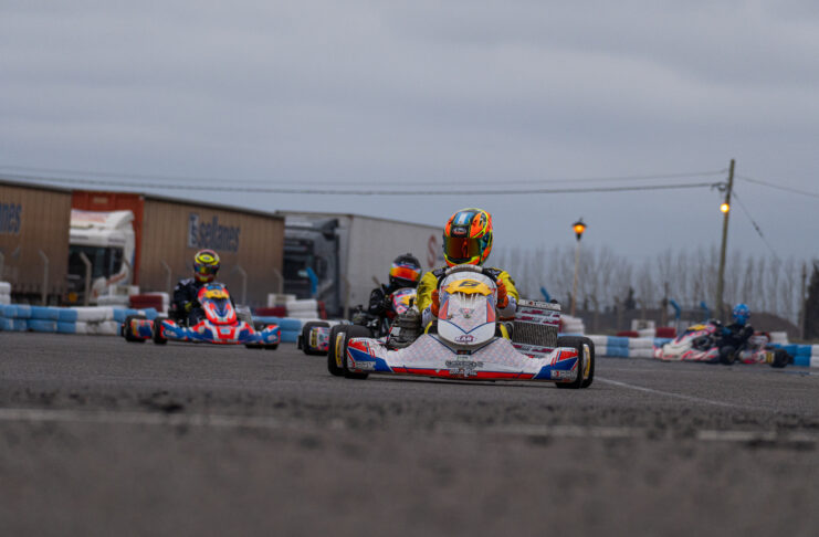 Gorlero Pizarro y Martín Alessi dieron cátedra en el Prokart