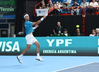 Con el empuje del público neuquino, Argentina se adelantó en la serie