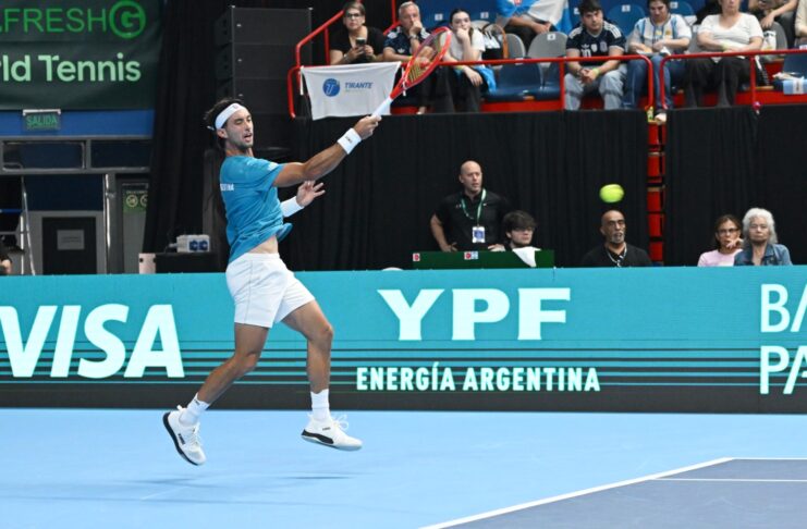 Con el empuje del público neuquino, Argentina se adelantó en la serie