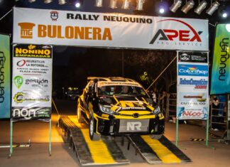 El rally neuquino volvió a convocar una multitud en la rampa de Junín