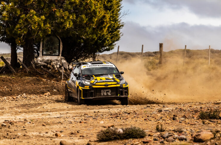 Carlos Bello y su Toyota Yaris GR dominan en Junín de los Andes